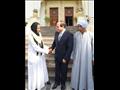 السيسي يكرم مروة الشهيرة بفتاة التروسيكل  (4)                                                                                                                                                           