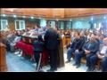 الكنيسة الإنجيلية تُصلي على أحد شهداء حادث المنيا (14)                                                                                                                                                  