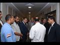 محافظ الإسكندرية يزور مصابي أتوبيس موظفي النفايات الخطرة (2)                                                                                                                                            