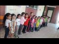 تلاميذ المدرسة خلال اليوم الدراسي