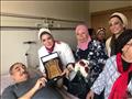 لجنة المرأة بالوفد تزور مصابي العمليات الإرهابية بسيناء (5)                                                                                                                                             