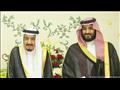 الملك سلمان بن عبدالعزيز وولي العهد محمد بن سلمان 