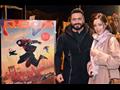تامر حسني واسعاد يونس بالعرض الخاص لفيلم انتو سبايدر فيرس (3)                                                                                                                                           