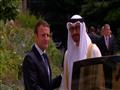 الشيخ محمد بن زايد وإيمانويل ماكرون
