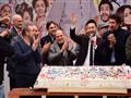 نجوم مسرح مصر يحتفلون بالعرض رقم 100 (3)                                                                                                                                                                