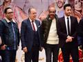 نجوم مسرح مصر يحتفلون بالعرض رقم 100 (12)                                                                                                                                                               