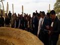  وزير الآثار والمحافظ في زيارة لعيون موسى (9)                                                                                                                                                           