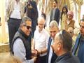  وزير الآثار والمحافظ في زيارة لعيون موسى (16)                                                                                                                                                          