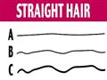 الشعر المستقيم                                                                                                                                                                                          