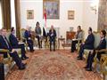 لقاء الرئيس عبد الفتاح السيسي اليوم مع باتريك جيرارد رئيس المدرسة الوطنية الفرنسية (3)                                                                                                                  