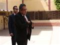 وزير الاثار يدلى بصوته فى المعادى                                                                                                                                                                       