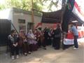 المواطنون ينتظرون أمام لجان الجمالية قبل بدء التصويت (6)                                                                                                                                                