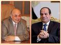 الرئيس السيسي وموسى مصطفى موسى