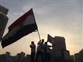 توافد المواطنين على ميدان مصطفى محمود للاحتفال بفوز السيسي (8)                                                                                                                                          