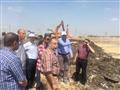 سكرتير عام المنوفية يزور المدفن الصحي (6)                                                                                                                                                               