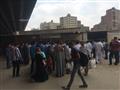 زحام وهرج أمام منافذ تذاكر المترو في محطة المرج الجديدة (3)                                                                                                                                             