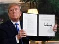 ترامب يوقع مرسوم انسحاب من الاتفاق النووي الإيراني (6)                                                                                                                                                  
