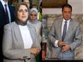 وزيرة الصحة هالة زايد والدكتور عماد الدين