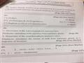نموذج إجابة امتحان الأحياء باللغة الانجليزية 15                                                                                                                                                         