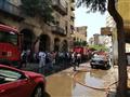 صور حريق  سطح عقار بحي الأزبكية.jpg 4                                                                                                                                                                   