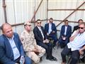 محافظ كفرالشيخ خلال وجوده بمحطة كهرباء البرلس