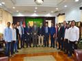 رئيس الجامعة يستقبل الطلاب الفائزين بمسابقات دولية                                                                                                                                                      