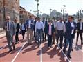 وزير الشباب في جولة بإستاد الإسكندرية الدولى                                                                                                                                                            
