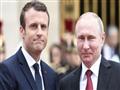 فلاديمير بوتين وإيمانويل ماكرون