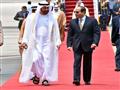 السيسي يستقبل ولي عهد أبوظبي                      