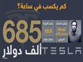 لكن ماسك يكسب أكثر من نصف مليون دولار في الساعة
