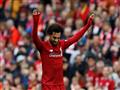 محمد صلاح يحتفل بهدفه في ساوثهامبتون              
