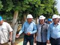 المهندس منصور بدوى أثناء زيارته لمحطة معالجة زنين (4)                                                                                                                                                   