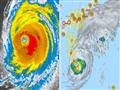 الإعصار جيبي يتجه إلى اليابان