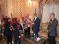 محافظ المنيا يستقبل الوفود المهنئة                                                                                                                                                                      