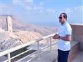السيسي بمنطقة هضبة الجلالة