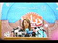 وزيرة التضامن خلال المؤتمر الصحفي عن معرض ديارنا (1)