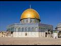 قبة مسجد الصخرة ببيت المقدس