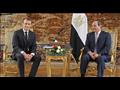 الرئيس السيسي ونظيره الفرنسي