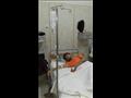علي خلال حجزه بالمستشفى (1)