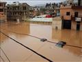 سيول في لبنان بسب العاصفة الثلجية نورما