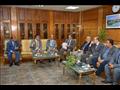 رئيس جامعة أسيوط يستقبل لجنة تقييم الجامعات فى إطار زيارتها لتقييم الجامعة ضمن المسابقة الرئاسية 