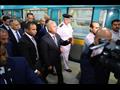  خلال افتتاح محطة مترو هليوبوليس