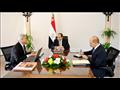 اجتماع السيسي بمحافظ المنوفية