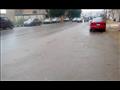 سقوط أمطار في شوارع المني