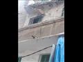انهيار شرفة عقار في الإسكندرية