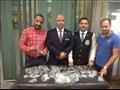 إحباط محاولة تهريب مشغولات فضية بمطار برج العرب (2)