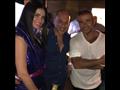 عمرو دياب مع تامر مرسي وزوجته