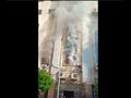 حريق  فى كنيسة مارجرجس  