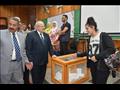 جولة تفقدية لمتابعة إعادة الانتخابات الطلابية بالكليات