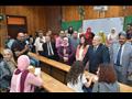 جولة تفقدية لمتابعة إعادة الانتخابات الطلابية بالكليات